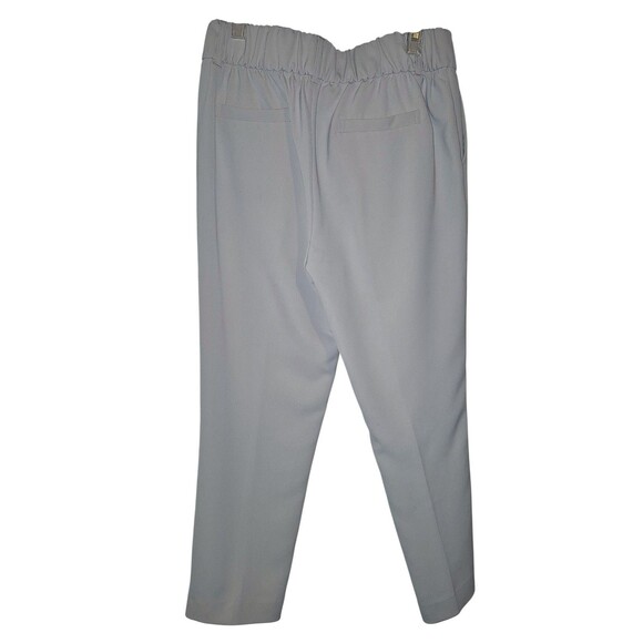 ATM Tan Size Large Pull On Tan Elastic Waistband Career Dress Pants Minimalist - Picture 5 of 5